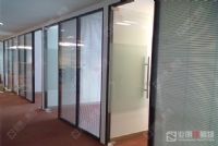 高隔間，辦公室成品玻璃隔斷業明佳隔斷墻