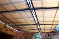中國低碳產業中心陽光房屋頂FSS天棚簾工