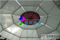 北京御隆會館玻璃穹頂采光頂遮陽